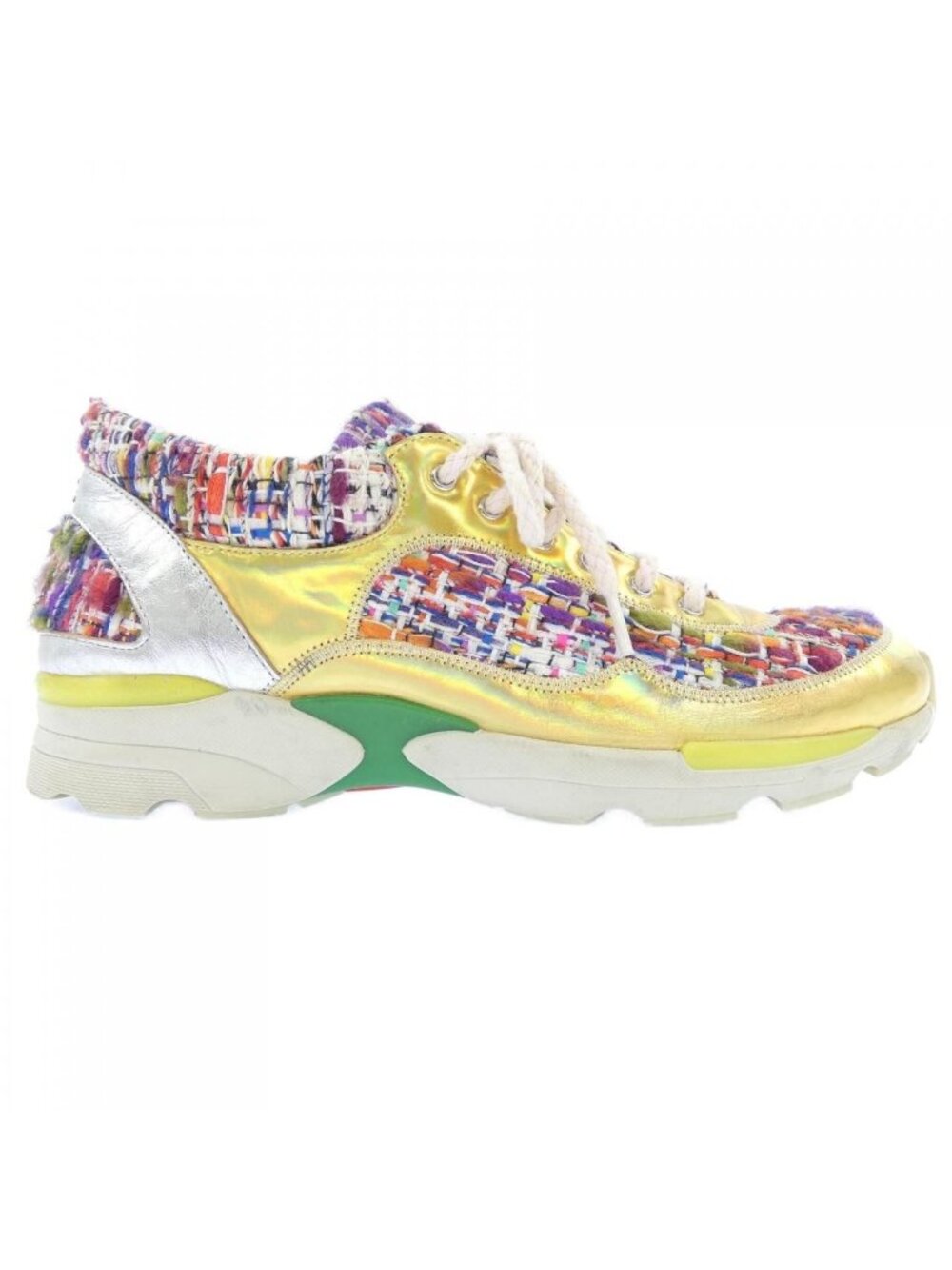 Chanel Tennis Sneakers Purple